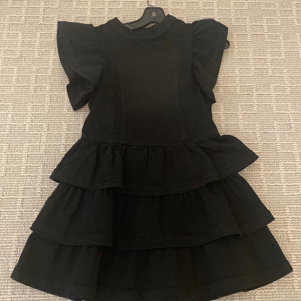 Hayden brand size 12 black short sleeve dress.